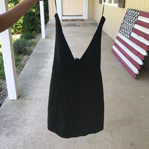 Black Zara evening mini dress